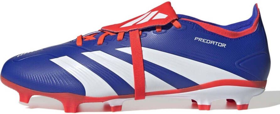 Adidas Perfor ce Predator League Fold-Over Tongue Firm Ground Voetbalschoenen Unisex Blauw