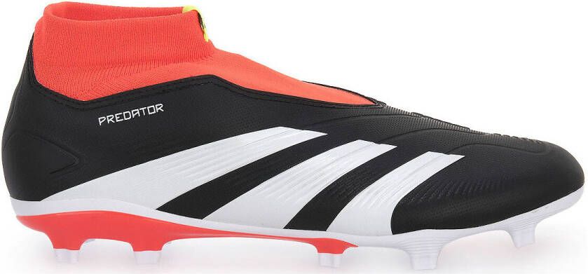 Adidas Predator League Laceless FG Core Black Cloud White Solar Red- Core Black Cloud White Solar Red - Foto 3