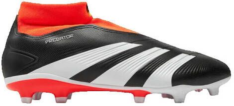 Adidas Predator League Laceless FG Core Black Cloud White Solar Red- Core Black Cloud White Solar Red - Foto 4