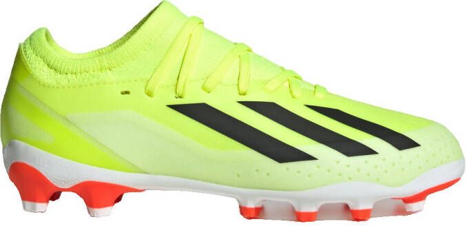 Adidas X Crazyfast League Gras Kunstgras Voetbalschoenen (MG) Kids Geel Zwart Wit - Foto 3