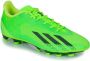 Adidas X Speedportal.4 Gras Kunstgras Voetbalschoenen (FxG) Groen Zwart Geel - Thumbnail 4