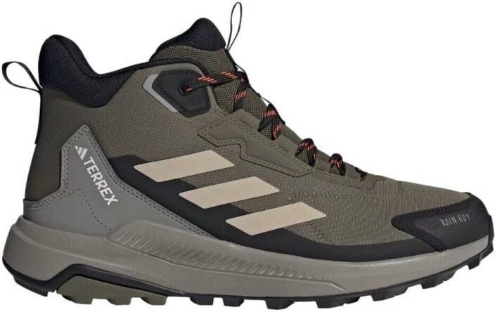Adidas Terrex Anylander Mid RAIN.RDY wandelschoenen olijfgroen beige - Foto 5