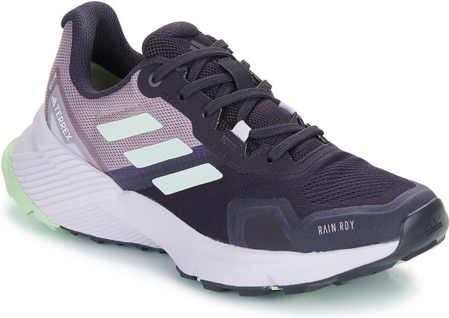 Adidas Terrex Women's Terrex Soulstride RAIN.RDY Trailrunningschoenen grijs - Foto 2