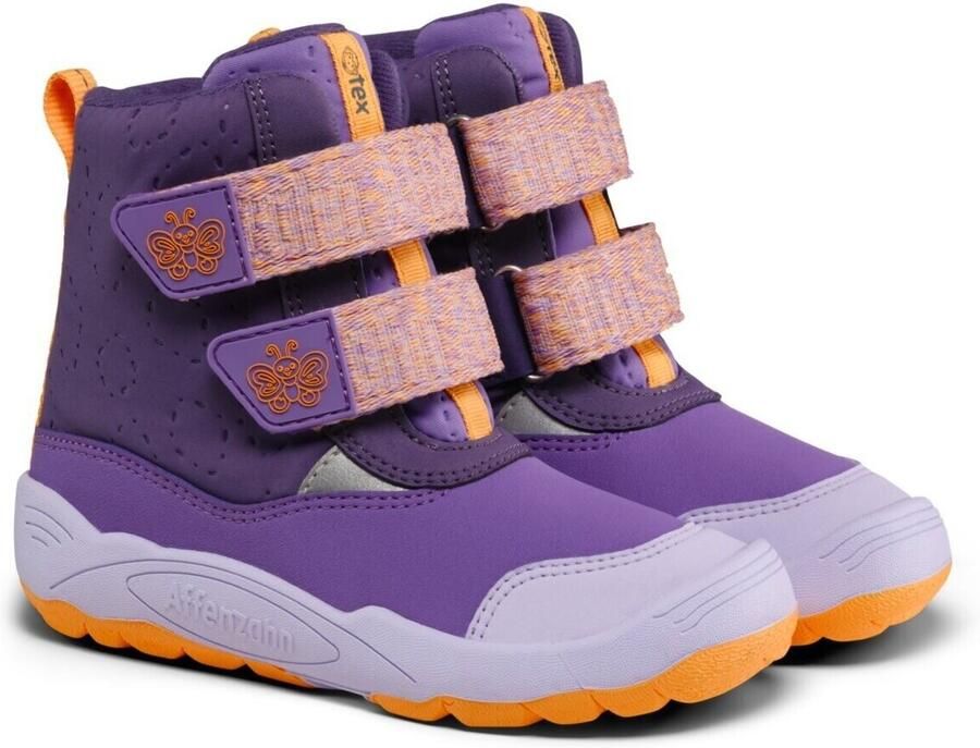 Affenzahn Kid's Winterstiefel Vegan Blizzy Winterschoenen purper