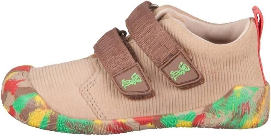 Affenzahn Kid's Loopschoentjes Leder Walky Barefootschoenen beige