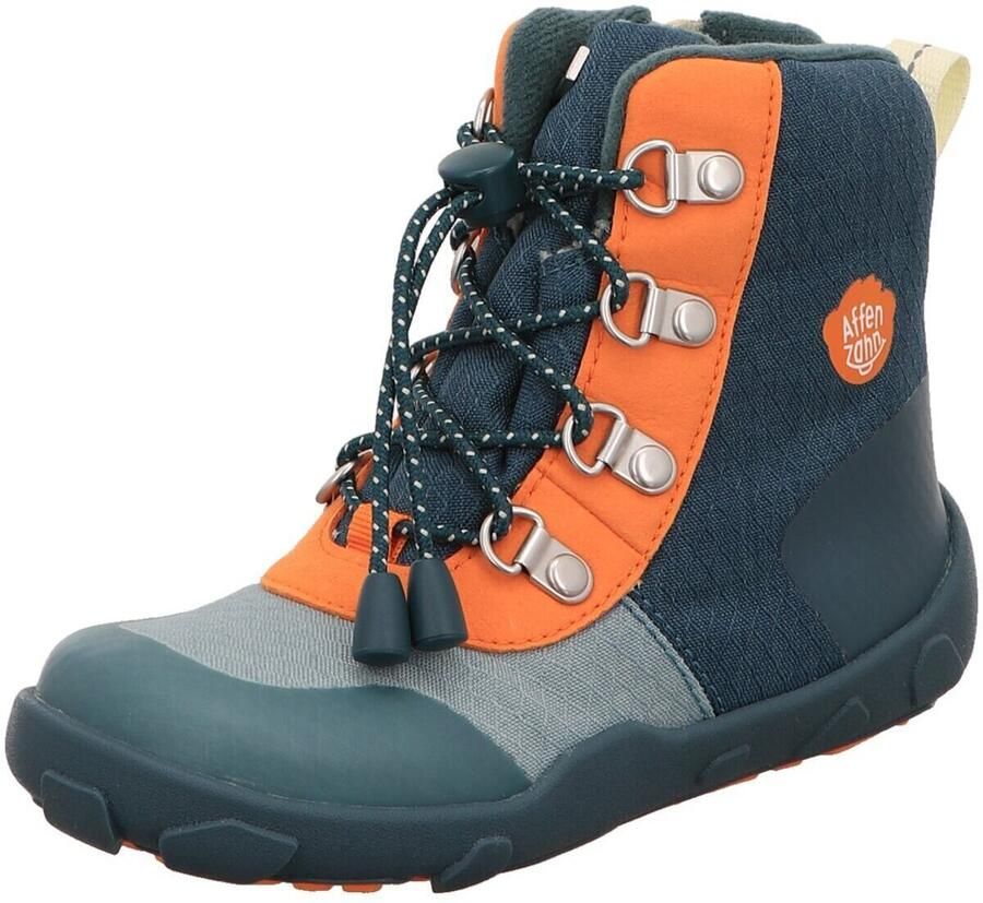 Affenzahn Kid's Winterstiefel Vegan Discovy Winterschoenen blauw