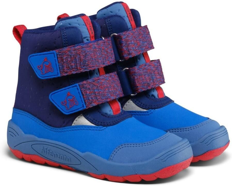 Affenzahn Kid's Winterstiefel Vegan Blizzy Winterschoenen blauw