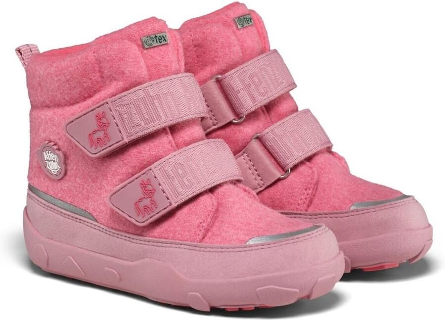 Affenzahn Kid's Mid Boot Wool Comfy Winterschoenen roze - Foto 2