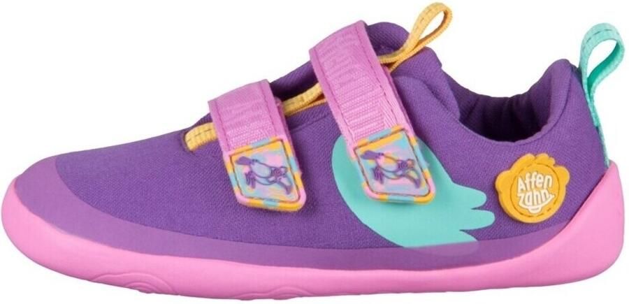Affenzahn Kid's Cotton Lucky Barefootschoenen creative tukan purper - Foto 2