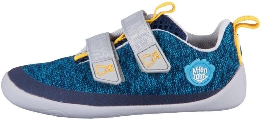 Affenzahn Kid's Knit Happy Barefootschoenen blauw