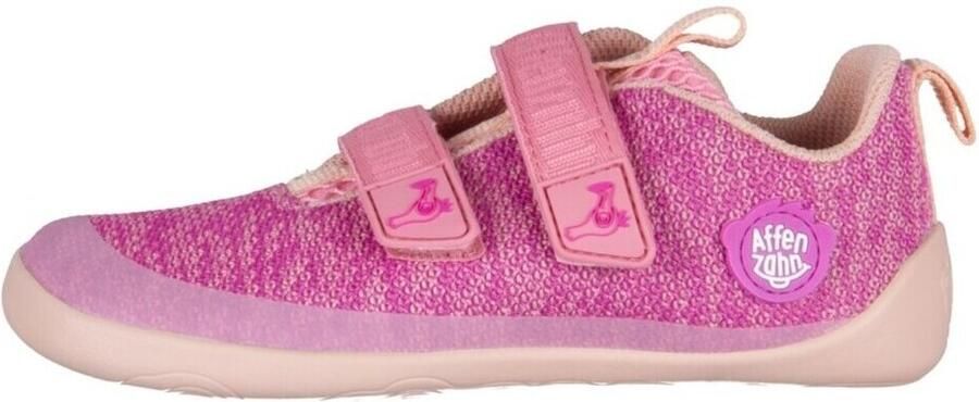 Affenzahn Kid's Knit Happy Barefootschoenen roze - Foto 3