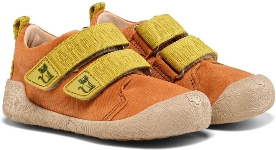 Affenzahn Kid's Loopschoentjes Leder Walky Barefootschoenen cat bruin