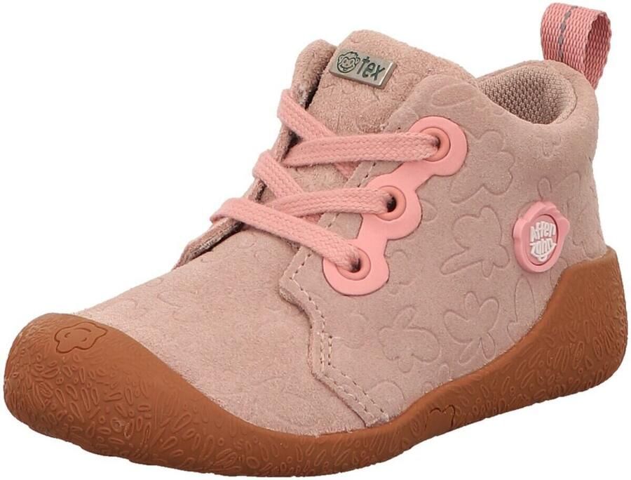 Affenzahn Kid's Lauflerner Leder Starty Barefootschoenen bruin