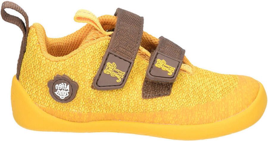 Affenzahn Kid's Knit Happy Barefootschoenen tiger geel