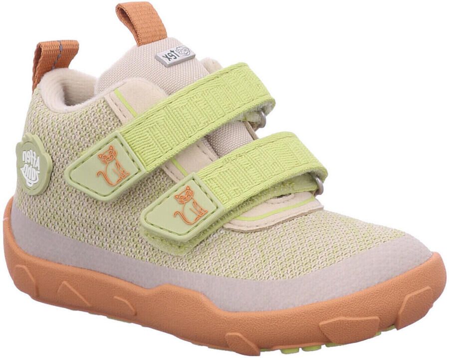 Affenzahn Kid's Knit Happy Vrijetijdsschoenen cat beige - Foto 2