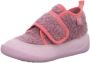 Affenzahn Kid's Hausschuh Vegan Fleecy Pantoffels roze - Thumbnail 1