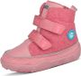 Affenzahn Kid's Comfy Walk Wol Midboot Eenhoorn Winterschoenen roze rood - Thumbnail 1