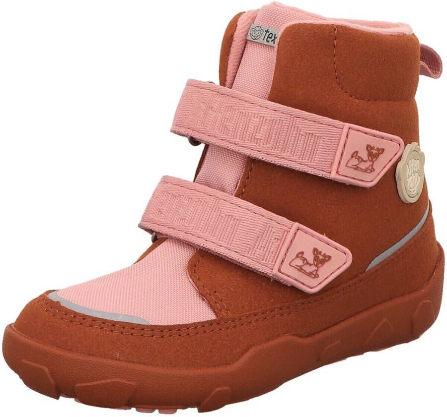 Affenzahn Kid's Mid Boot Chamude Comfy Winterschoenen rood roze