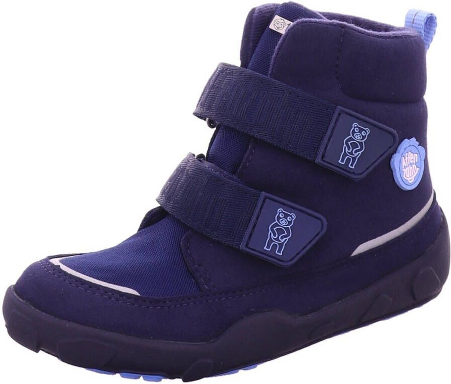 Affenzahn Kid's Mid Boot Chamude Comfy Winterschoenen blauw