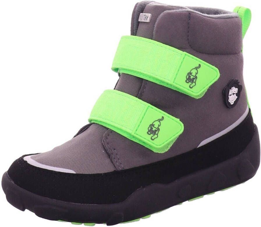 Affenzahn Kid's Mid Boot Chamude Comfy Winterschoenen grijs zwart