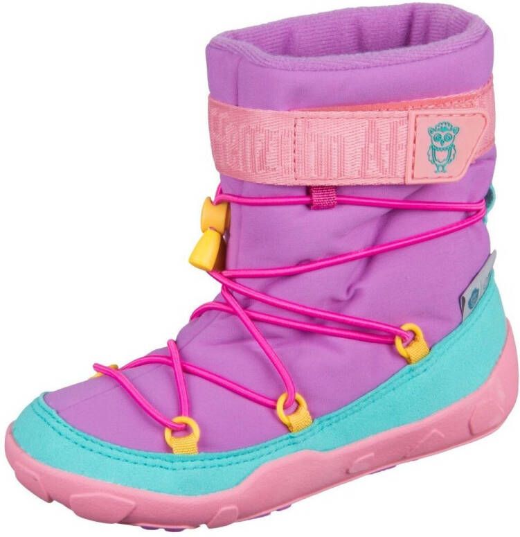 Affenzahn Kid's Snow Boot Vegan Snowy Winterschoenen purper roze