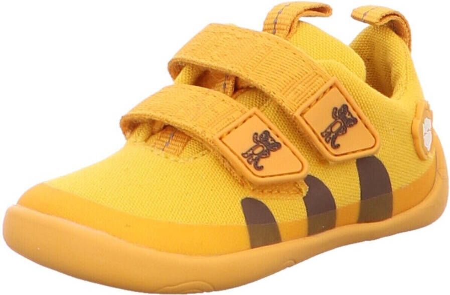 Affenzahn Kid's Cotton Lucky Barefootschoenen oranje geel