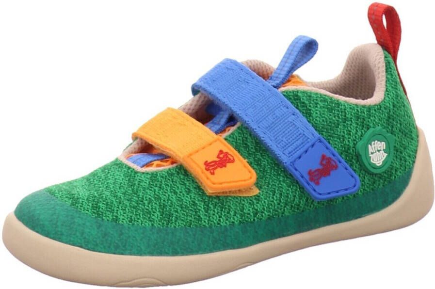 Affenzahn Kid's Knit Happy Barefootschoenen 10 years groen