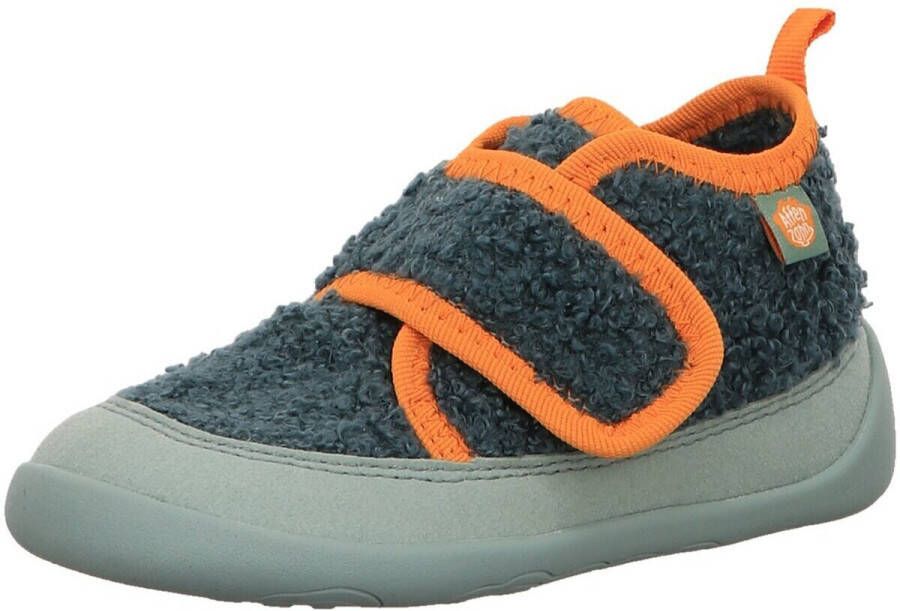 Affenzahn Kid's Hausschuh Vegan Fleecy Pantoffels grijs