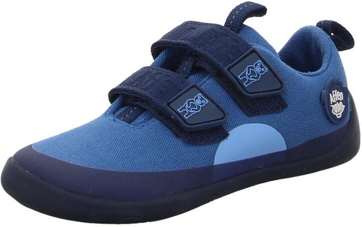 Affenzahn Kid's Cotton Lucky Barefootschoenen blauw