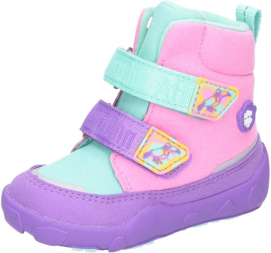 Affenzahn Kid's Mid Boot Chamude Comfy Winterschoenen roze purper