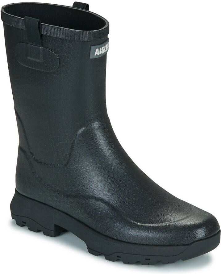 Aigle Alya Black Regenlaarzen Zwart