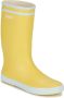 Aigle Lolly Pop 2 Jaune Blanc Regenlaarzen Geel - Thumbnail 2