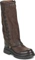 Airstep A.S.98 Platte laarzen DIBLA HIGH LACE - Bruin