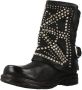 A.s.98 Studded Enkellaarzen Black Dames - Thumbnail 3