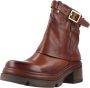 A.s.98 Stijlvolle Enkellaarsjes met Gespdetail Brown Dames - Thumbnail 3