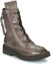 A.S. 98 A.S.98 Hoge veterschoenen CHIMICA met contrast doorstiknaad - Thumbnail 1