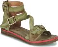 Airstep A.S.98 Platte sandalen BUSA STRAP - Groen