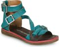 Airstep A.S.98 Platte sandalen BUSA STRAP - Blauw