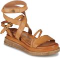 Airstep A.S.98 Sandalen met sleehak LAGOS 2.0 BUCKLE - Beige