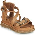 Airstep A.S.98 Sandalen met sleehak LAGOS BUCKLE - Bruin