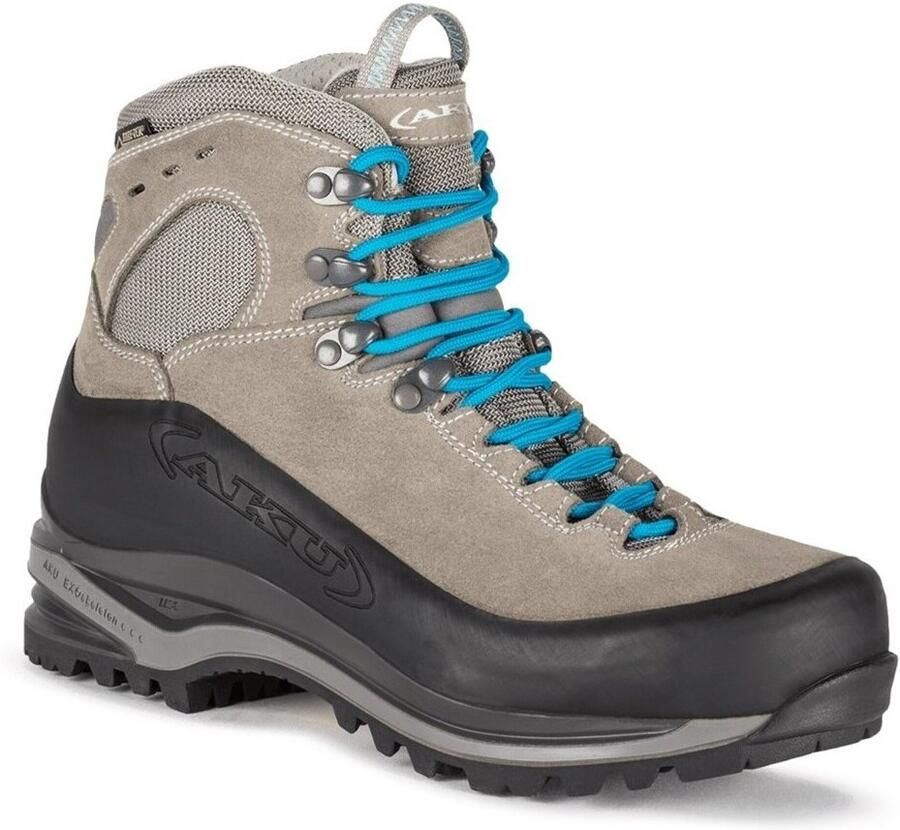 Aku Superalp Goretex Wandelschoenen Light Grey Turquoise Dames - Foto 1