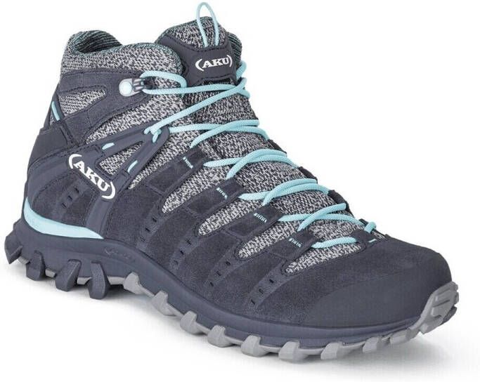 Aku Women's Alterra Lite Mid GTX Wandelschoenen grijs blauw