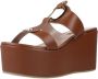 Albano Wedges Brown Dames - Thumbnail 2