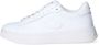 Alberto Guardiani Witte leren sneaker met metalen detail White Heren - Thumbnail 2