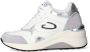 Alberto Guardiani Leren Sneakers met Uitneembare Binnenzool White Dames - Thumbnail 2