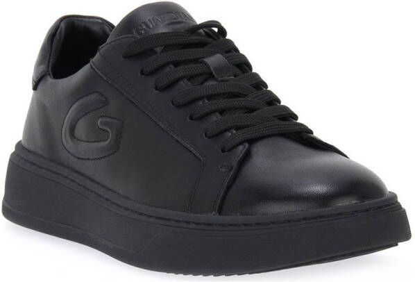 Alberto Guardiani Zwarte Leren Sneakers New Era Black Heren - Foto 2