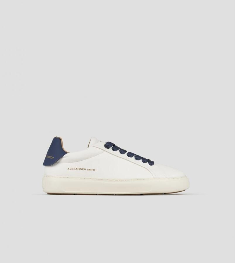 Alexander Smith Lage Sneakers SOHO ASBDSOM 3667-WBL WHITE BLUE