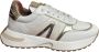 Alexander Smith Wit Goud Hyde Vrouw Sneakers White Dames - Thumbnail 2