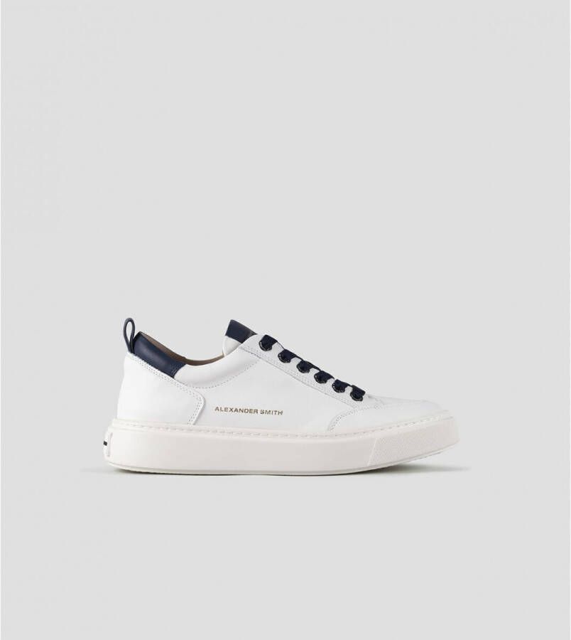 Alexander Smith Lage Sneakers BOND ASBCBDM 3297-WHITE BLU
