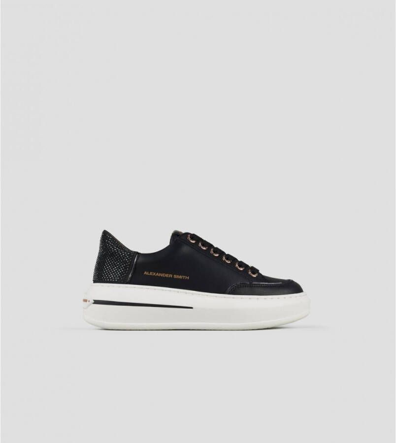 Alexander Smith Lage Sneakers LANCASTER ASBCLSW 1912-BLK BLACK